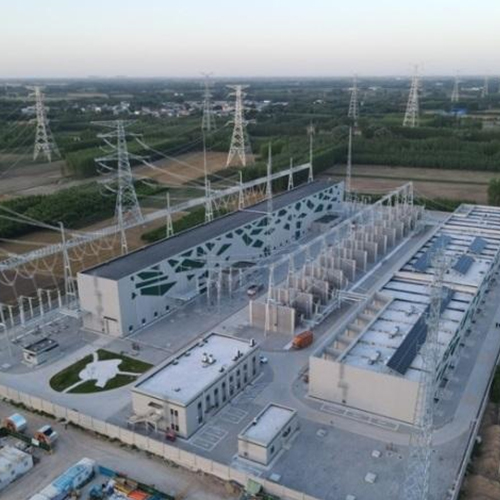 Подстанция Сюндун 500 кВ в новом районе Сюнъань